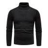 Ymosrh Men Sweater, Op Sweater Cardigan Casual Ugly Xmas Sweater Funny Men's Autumn and Winter Casual Knitted Solid Color Decorative Pattern Sweater Very Christmas Sweater Cardigan (4XL, Black) view 1