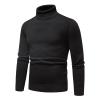 Ymosrh Men Sweater, Op Sweater Cardigan Casual Ugly Xmas Sweater Funny Men's Autumn and Winter Casual Knitted Solid Color Decorative Pattern Sweater Very Christmas Sweater Cardigan (4XL, Black) view 2