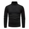 Ymosrh Men Sweater, Op Sweater Cardigan Casual Ugly Xmas Sweater Funny Men's Autumn and Winter Casual Knitted Solid Color Decorative Pattern Sweater Very Christmas Sweater Cardigan (4XL, Black) view 4