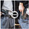 1911 Holster, IWB & OWB Convertible - Optic Cut - Fits 1911 5" No Rail - Including Colt 1911/ Elite Force 1911/Kimber 1911/Rock Island Armory 1911/ Springfield 1911/Tisas 1911/Sig 1911 and More, Clear view 3