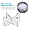 Yes!Fresh Acrylic Baseball Holders for Ball Memorabilia Display, Softball Display, Tennis Display Rack (1.97x1.1 inch, Clear) view 3