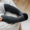 Track Pants Zipper Toddler Kids Baby Girls Cotton Thick Fleece Lined Warm Full Leggings Pantihose (Grey, 2-4 Years) view 3