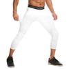 Blaward Men Compression Pants Leggings Athletic Base Layer Workout Running Gym Active Tights Basketball Pants with Knee Pads view 2