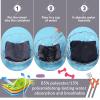 Handepo 12 Pcs Microfiber Workout Gym Towels, 360 GSM 12 x 30 Inch Gentle and Fast Drying Absorbent Towels for Men Women Yoga Travel Sports(Gray) view 4