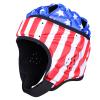 DGXINJUN Soft Shell Flag Football Helmet, 7v7 Rugby Helmet, Scrum Cap, Soccer Padded Headgear, Adjustable Head Protector for Youth Kids Adults view 1