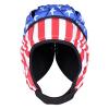 DGXINJUN Soft Shell Flag Football Helmet, 7v7 Rugby Helmet, Scrum Cap, Soccer Padded Headgear, Adjustable Head Protector for Youth Kids Adults view 3