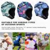 DGXINJUN Soft Shell Flag Football Helmet, 7v7 Rugby Helmet, Scrum Cap, Soccer Padded Headgear, Adjustable Head Protector for Youth Kids Adults view 4