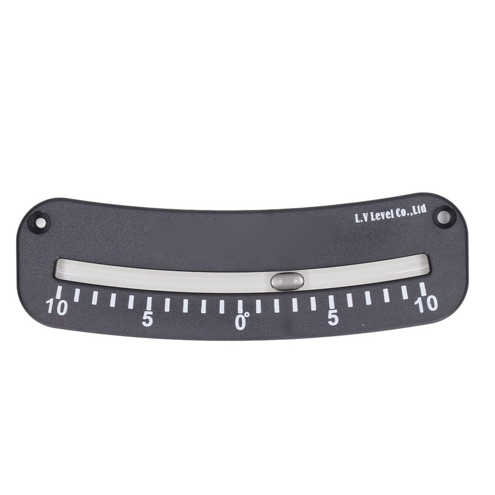 Garosa Bike Inclinometer Handlebar Slope Meter 10 to 0 to 10 Angle Clinometer High Resolution Clinometer for Modern Boats