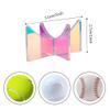 Acrylic Baseball Holders for Ball Memorabilia Display, Softball Display, Tennis Display Rack (1.97x1.1 inch, Colorful) view 2