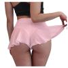 XUETON Womens Pleated Tennis Skirts with Pockets High Waisted Quick Dry Golf Workout Sports Athletic Flowy Skorts S-3XL(Pink,Small) view 1