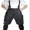 ASAki HEMA Gear Sparring Fencing Pants,Damage Reduction,For steel sword sparring. (Canvas, L) view 1