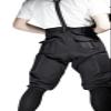 ASAki HEMA Gear Sparring Fencing Pants,Damage Reduction,For steel sword sparring. (Canvas, L) view 2