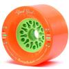 Orangatang Dad BOD 105 mm 80a Electric Longboard Skateboard Cruising Wheels w/Loaded Jehu V2 Bearings (Orange, Set of 4) view 1