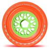 Orangatang Dad BOD 105 mm 80a Electric Longboard Skateboard Cruising Wheels w/Loaded Jehu V2 Bearings (Orange, Set of 4) view 3