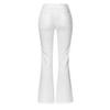 XUETON Bell Bottom Jeans for Women Plus Size Ripped High Waisted Classic Stretchy Bootcut Flared Denim Pants(White,4X-Large) view 4
