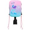 SwimWays Power Swimr Outdoor Pool Swim Vest for Kids, Adjustable Kid Pool Float for Swim Training, Medium Pink Mermaid view 1