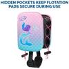 SwimWays Power Swimr Outdoor Pool Swim Vest for Kids, Adjustable Kid Pool Float for Swim Training, Medium Pink Mermaid view 4