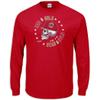 Skull Long Sleeve T-Shirt for San Francisco Football Fans (SM-5XL) (Red Long Sleeve, 3X-Large) view 1