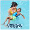 SwimWays Power Swimr Outdoor Pool Swim Vest for Kids, Adjustable Kid Pool Float for Swim Training, Medium, Shark view 4