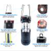 Emergency Collapsible Flashlight Lantern - Combo COB LED Camping Light - Magnetic Base, Flashlight, RED SOS & Emergency Light, Handle & Hanging Hook view 3