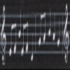 Country Brook Design - Sheet Music Ribbon on Red Nylon Webbing (1 Inch, 10 Yards) view 2