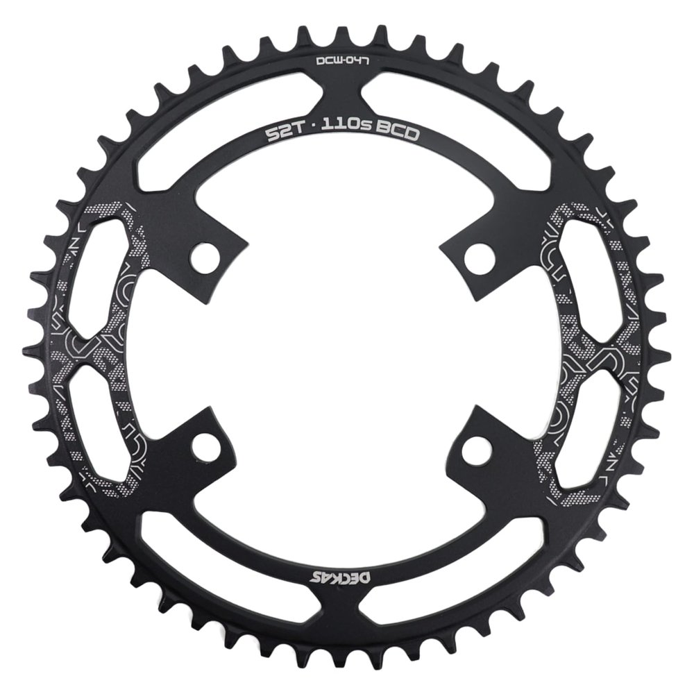 DJC Road Bike Chainring 110bcd Gravel 7 8 9 10 11 12 Speed R7100 R8100 R9200 R7000 R8000 R9100 R9000 4700 5800 6800 R2000 R3000 RX810 RX600 Dura ace Tiagra GRX 105 (50T)