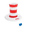 Fun Express Inflatable Dr Seuss Cat in the Hat Ring Toss Game - Kids Birthday Party Games, Carnival Games for Kids, Dr Seuss Decorations, Party Favors, Indoor Outdoor Toddler Party Games 5 Piece Set view 1