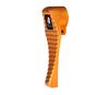 PRESMA Cobra CNC Machined Aluminum buttpad Recoil buttpad with Quick Detach Hole for 1.25" Tube. (Orange) view 2