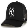 47 New York Yankees Foam Trucker Snapback Adjustable Hat, Adult One Size Fits All - New York Yankees Black view 1