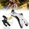 Ejoyous Disc Brake Adapter, Aluminum Alloy Fixed Seat Disc Brake Converter Mounting Adapter Rear Wheel Heavy Duty Conversion Modification Accessories for Mountain Bikes Road view 2