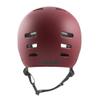 TSG Evolution Bike & Skate Helmet w/Snug Fit | for Cycling, BMX, Skateboarding, Rollerblading, Roller Derby, E-Boarding, E-Skating, Urban | EPS Protection, Swiss Design (Satin Oxblood, L/XL 57-59 cm) view 2