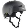 TSG Evolution Bike & Skate Helmet w/Snug Fit | for Cycling, BMX, Skateboarding, Rollerblading, Roller Derby, E-Boarding, E-Skating, Longboarding, Park Skating, Black XXS/XS 52-54 cm view 1
