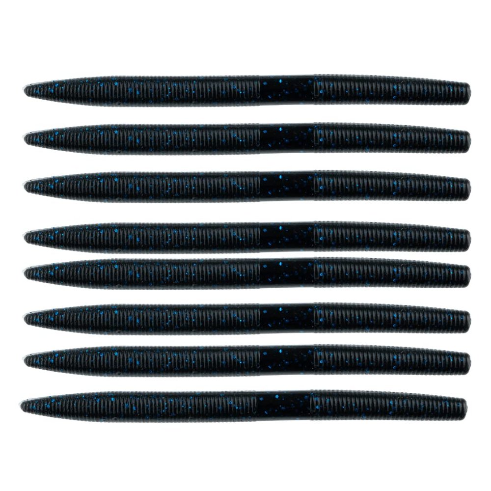 BAITFUEL Ion Infused with Supercharged X55 Formula Gel: Fish Scent Technology with Powerful Attractants | 5-Inch, Blue Black Flake (PN:X32522)
