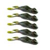 BAITFUEL BF Toad Infused with Supercharged X55 Formula Gel: Fish Scent Technology with Powerful Attractants | 4-Inch, Watermelon Red (PN: X85504)