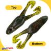 BAITFUEL BF Toad Infused with Supercharged X55 Formula Gel: Fish Scent Technology with Powerful Attractants | 4-Inch, Watermelon Red (PN: X85504) view 3