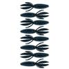 BAITFUEL B Bug Infused with Supercharged X55 Formula Gel: Fish Scent Technology with Powerful Attractants | 4.3-Inch, Black Blue Flake (PN: X48522)