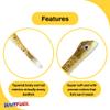 American Baitworks BAITFUEL The Drifter 2.75-Inch Soft Plastic Bait: Fish Scent Technology with Powerful Attractants | 6 Pack (Color X, PN: X69574) view 3