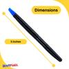 BAITFUEL Ion Infused with Supercharged X55 Formula Gel: Fish Scent Technology with Powerful Attractants | 5-Inch, Black Blue Tip (PN: X32635) view 2