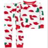 Carter's Boys' 2 Pc Cotton (as1, age, 2_years, Santa/White/Red, 2T) view 1