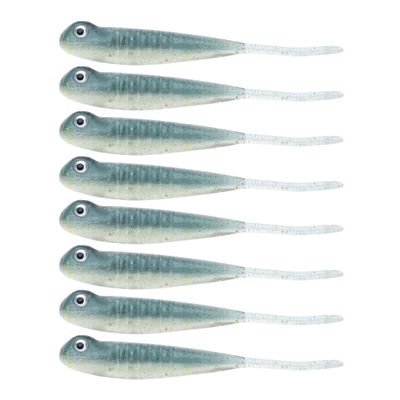BAITFUEL Drifter Minnow Infused with Supercharged X55 Formula Gel: Fish Scent Technology with Powerful Attractants | 3.75-Inch, Foxy Lady (PN: X75591)