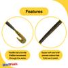BAITFUEL Mega Bopper Infused with Supercharged X55 Formula Gel: Fish Scent Technology with Powerful Attractants | 7.7-Inch, Green Pumpkin Red (PN: X86530) view 3