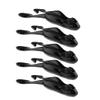 BAITFUEL BF Toad Infused with Supercharged X55 Formula Gel: Fish Scent Technology with Powerful Attractants | 4-Inch, Black (PN:X86503)