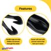 BAITFUEL BF Toad Infused with Supercharged X55 Formula Gel: Fish Scent Technology with Powerful Attractants | 4-Inch, Black (PN:X86503) view 4