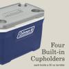 Coleman Classic Series Insulated Portable Cooler, Leak-Resistant Outdoor Hard Cooler Keeps Ice up to 5 Days, 52/70/120/150 Quart view 4