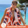 ECCOSOPHY Microfiber Towels for Kids and Adults 71" x 35" and 60" x 30" Quick Dry and sandproof. view 2
