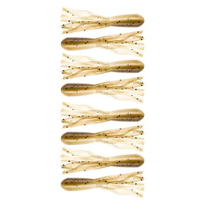 BAITFUEL Tubes Infused with Supercharged X55 Formula Gel: Fish Scent Technology with Powerful Attractants | 4-Inch, Juvenile Goby (PN: X73569)