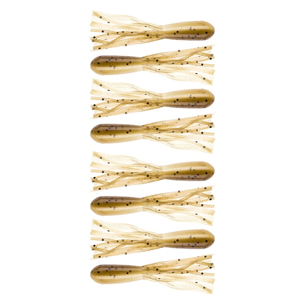 BAITFUEL Tubes Infused with Supercharged X55 Formula Gel: Fish Scent Technology with Powerful Attractants | 4-Inch, Juvenile Goby (PN: X73569)