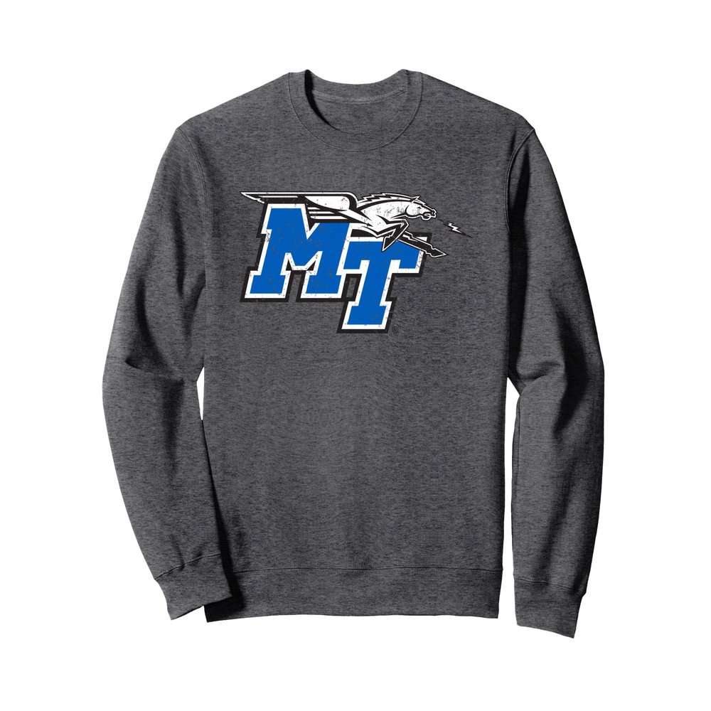 Middle Tennessee State Blue Raiders Distressed Icon Sweatshirt