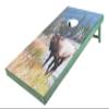 Amish-Made Poly Outdoor Cornhole Set, Elk Design view 1