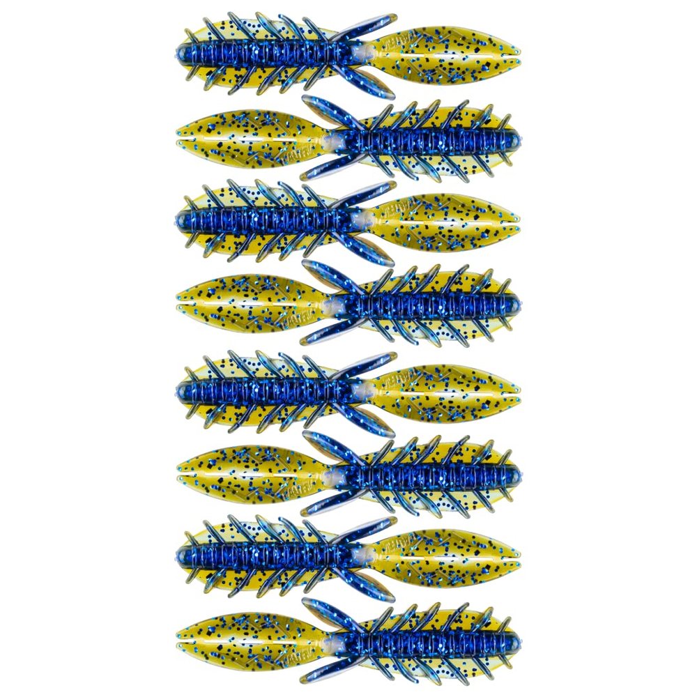 American Baitworks BAITFUEL Dagger Infused with Supercharged X55 Formula Gel: Fish Scent Technology with Powerful Attractants|4.5-Inch, Okeechobee Craw